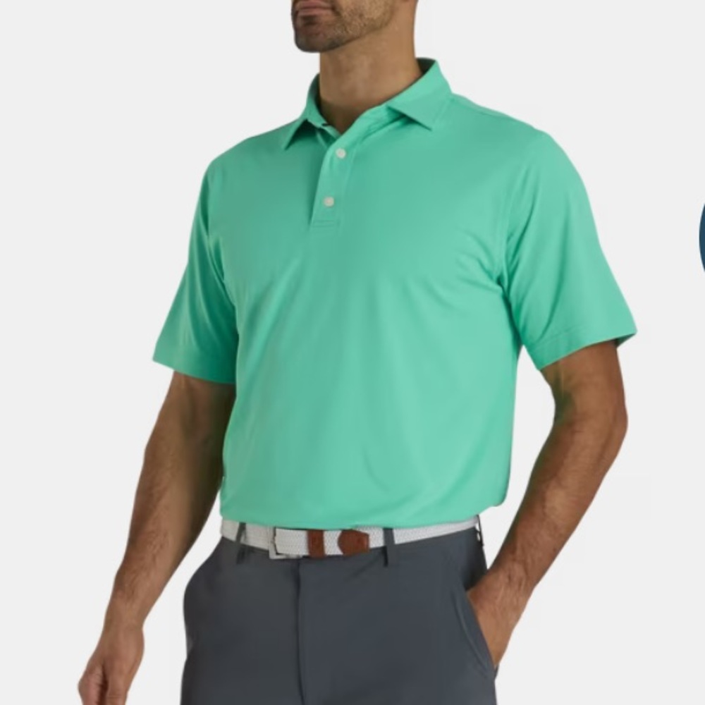 FOOTJOY SOLID LISLE
PERFORMANCE
GOLF POLO SIZE MEDIUM